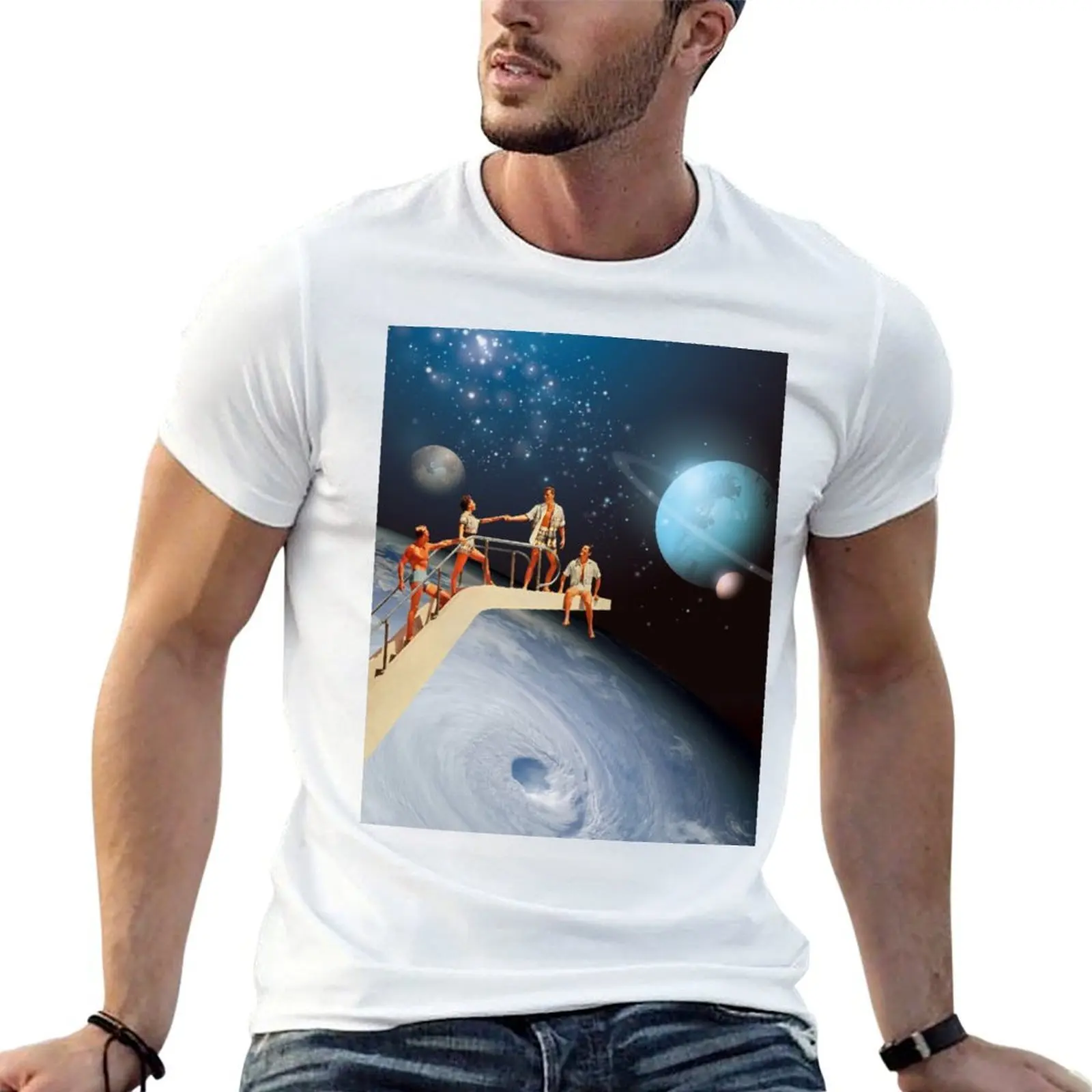 

Diving Board T-Shirt man t shirt luxury t shirt man cotton T-Shirt