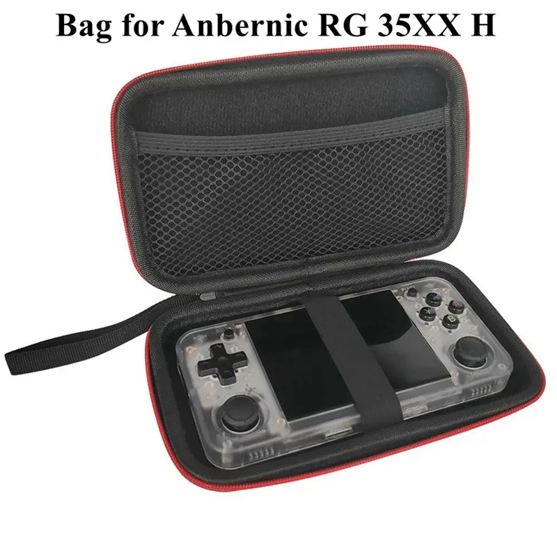 1 Piece Shockproof Portable Organizer Bag Handheld Game Console Case Bag Protective Case EVA For ANBERNIC RG35XX H