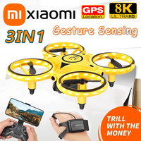 Xiaomi New RC Mini Quadcopter Drone  Smart Induction Gesture Induction 8K UAV  Flying Saucer Watch Drop Resistant Suspension