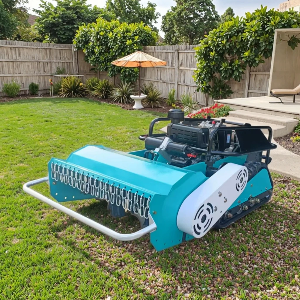 Low Freight Delivery Remote Control Robot Automatic Lawn Mower Remote Control Tractor Lawn Mower