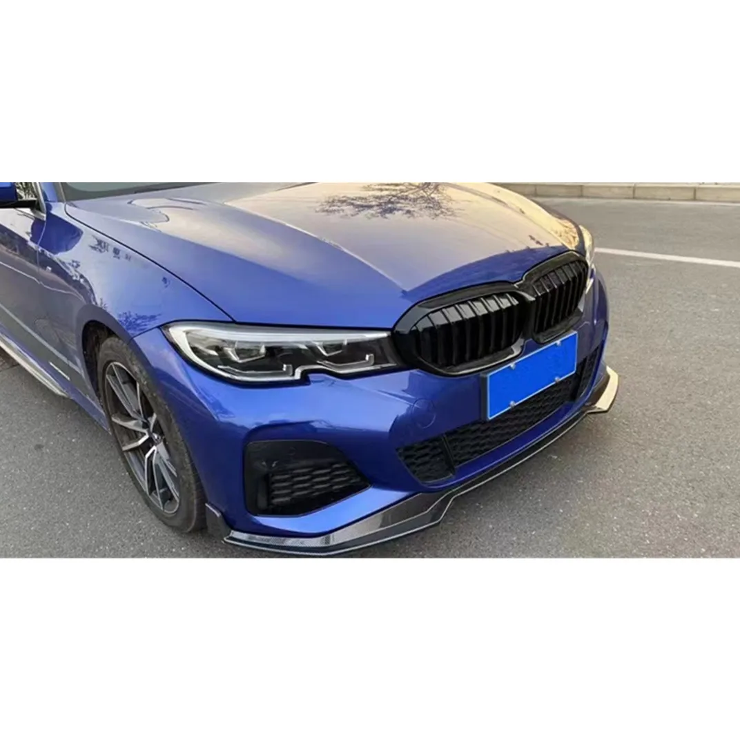 STLF Car Parts Car Body Kit for BMWs 3 Series 2020-2021 to M5 Small Kit with Front Lip Grille Side Skirts Rear Diffuse