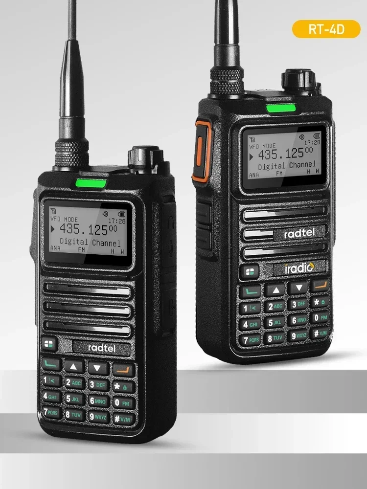 Radtel RT-4D Digital Walkie Talkie Dual Mode DMR /Analog Two Way Radio Dual Time Slot Ham Radio 1024 Channels image 4