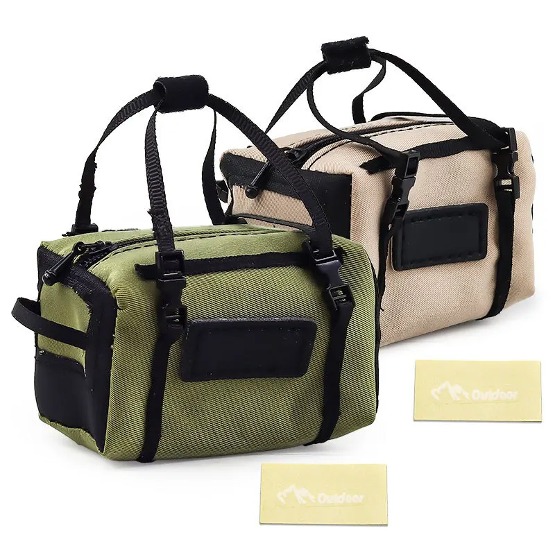 Sac de toit sur chenilles RC 1/10 pour RC4WD TRX4 SCX10II 90046 D90 LC80, équipement de Camping, pièces d'humeur réalistes, offre spéciale