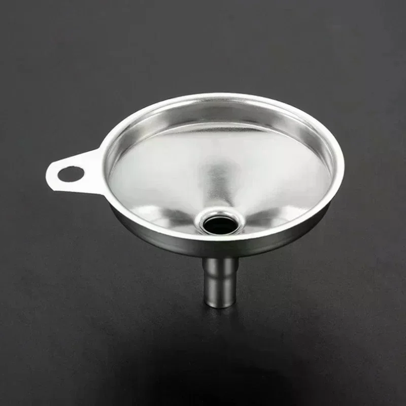 1pc Funnel Stainless Steel Filling Hip Flask Beer Liquid Oil Tools Small Mouth