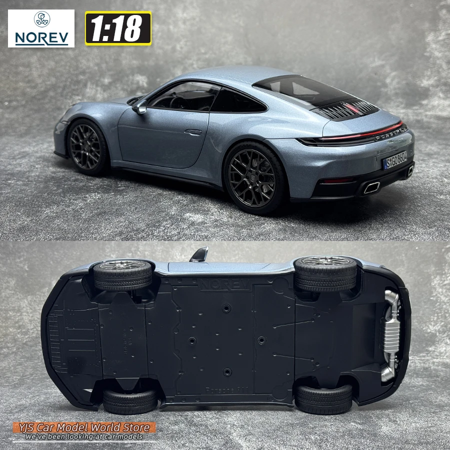 NOREV 1/18 Porsche 911 Carrera 2024 964 Metal Material Car Model Sports Car Holiday Gift Collection