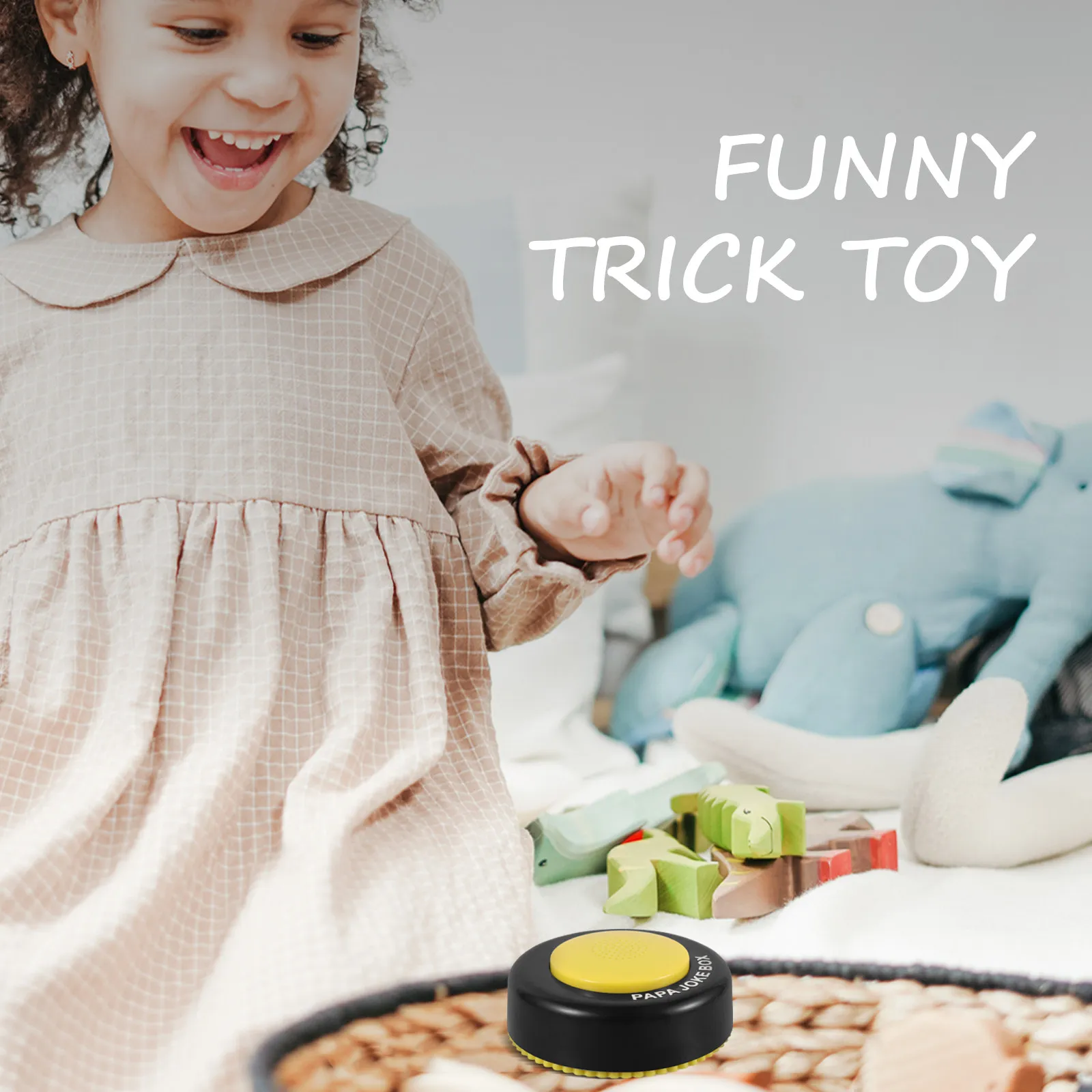 

50pcs 50 Jokes Talking Button Interactive Funny Dad Present Fathers Day Birthday Gift Office Desk Home Family Game Prop Novelty