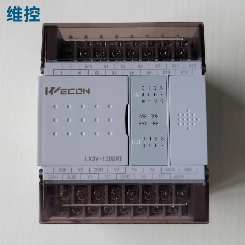 WECON PLC LX3V-0806MTiO Programmable Logic Controller 1412M 36 2416MR-A