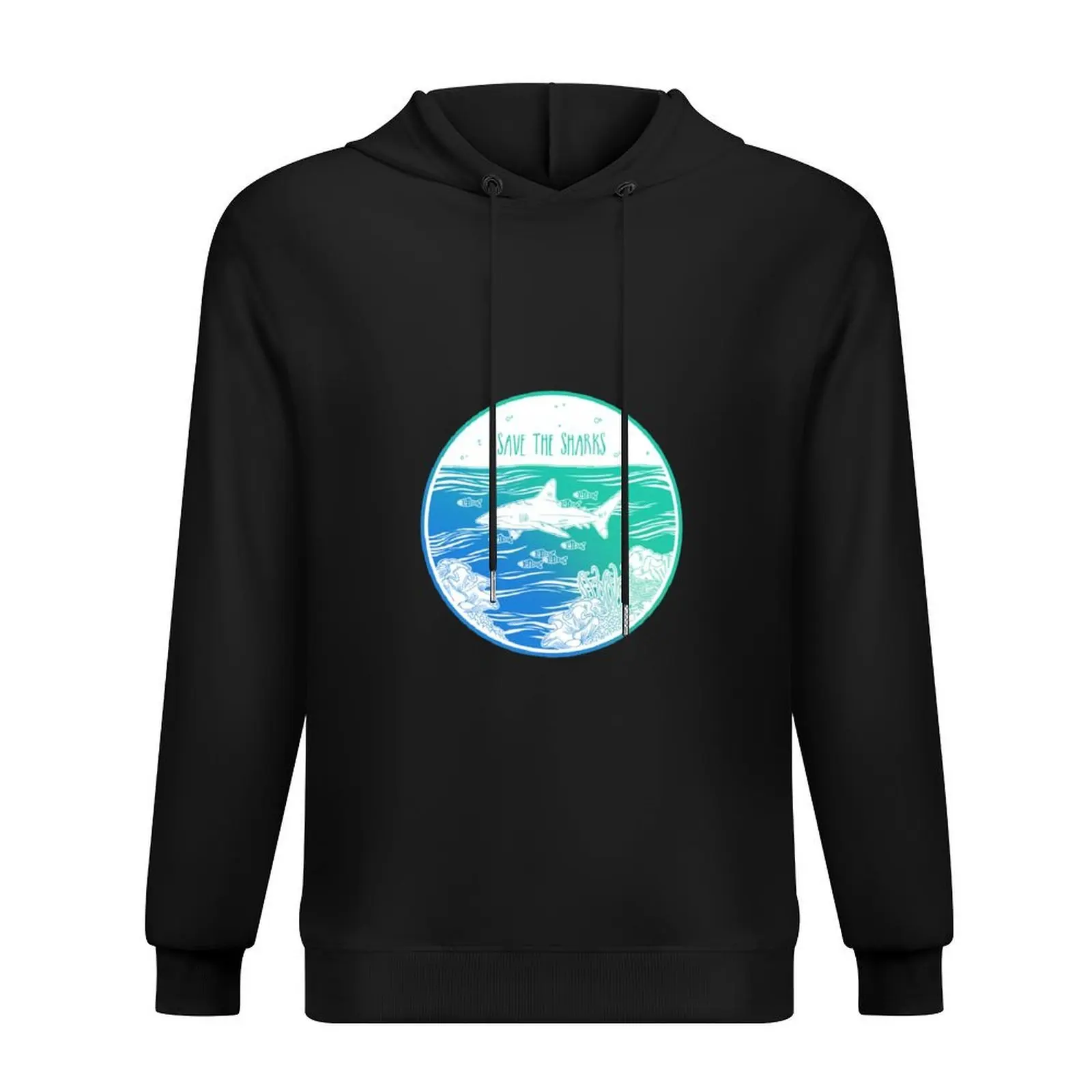 

Save the Sharks! Hoodie korean clothes winter clothes men's sweat-shirt autumn jacket men pullover hoodies