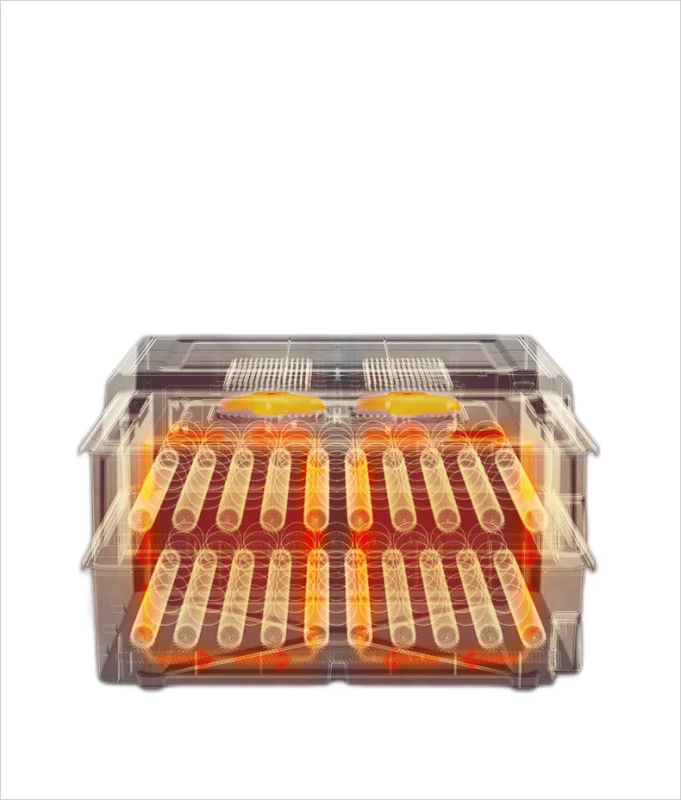 Fullyice Household Quail Chicken Incubator New Condition PP Fruit Cream Blender Machine English Turkey Chicken Incubator
