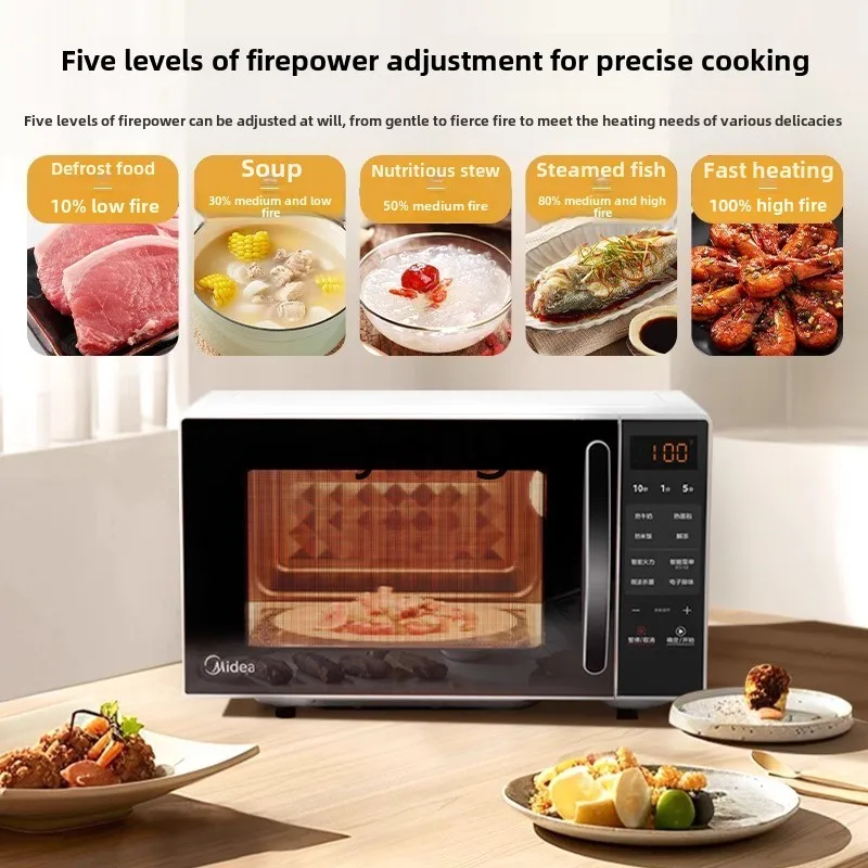 CX smart microwave oven household small sterilization and deodorization tablet easy to clean view 3