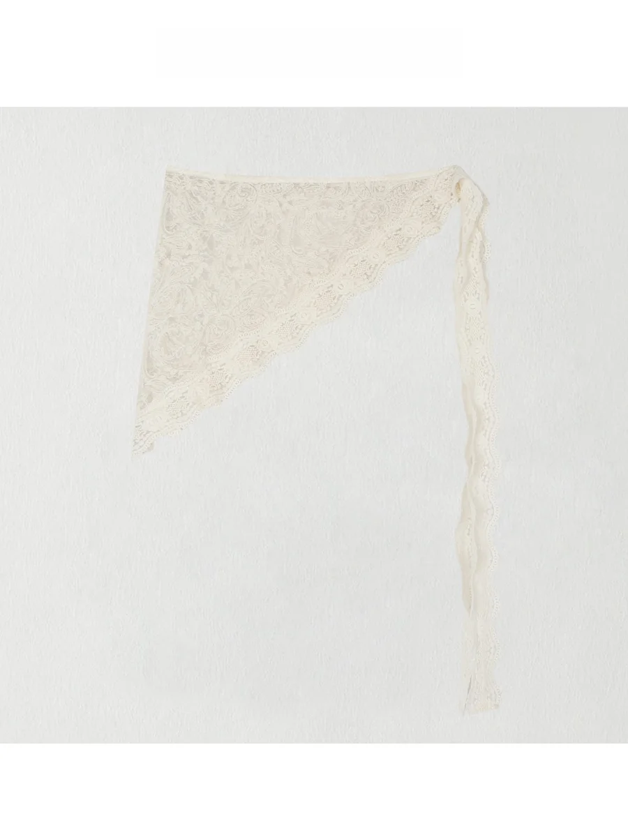 

Новая весенняя повседневная юбка-миди с высокой талией и асимметричным подолом, универсальная, стройнящая, для офиса, из хлопка