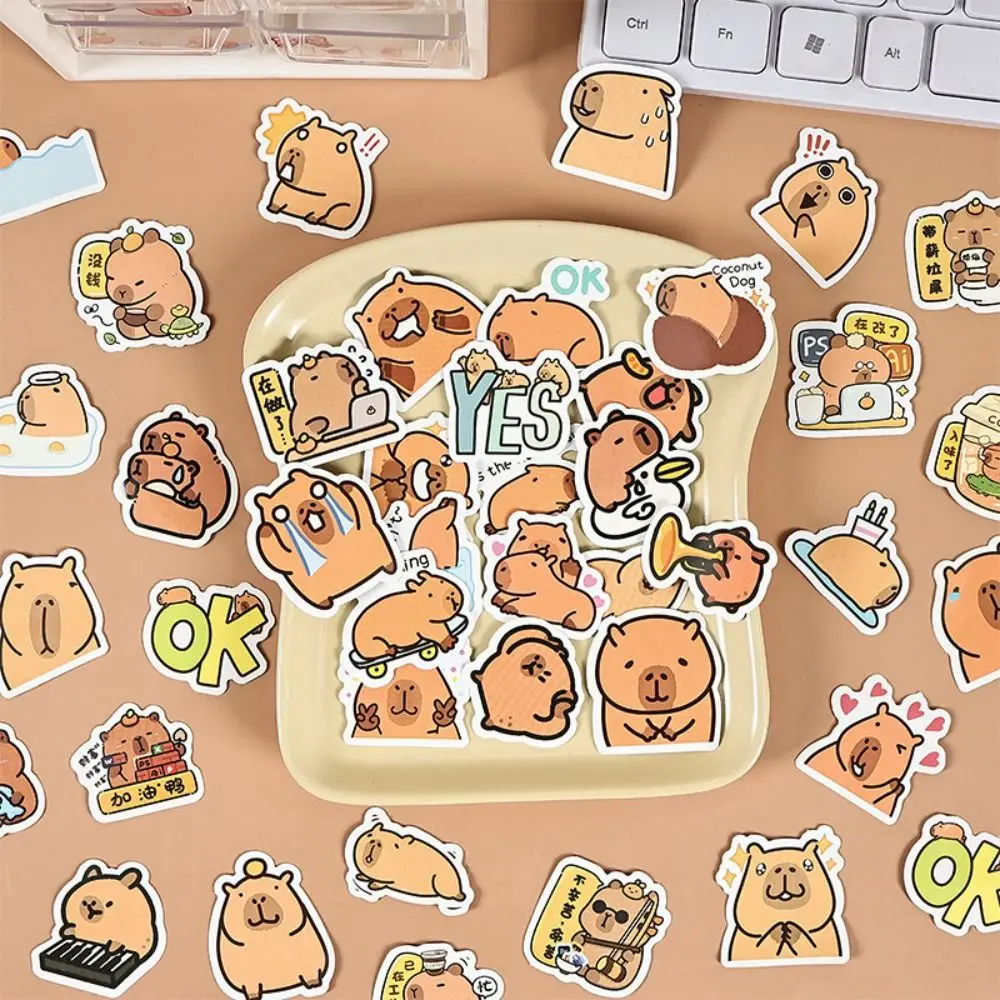 Cartoon Capybara Stationery Set Student Gift Back To School Correction Tape Multi-functional Creative Style Note Pad Students