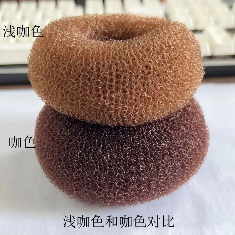 Fashion Elegant Hair Bun Donut Foam Sponge Easy Big Ring Hair Styling Tools Hairstyle Hair Accessories For Girls Women