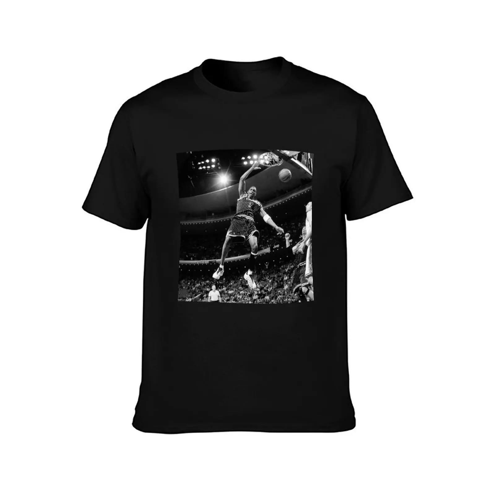 Tracy McGrady - Black / White T-Shirt Summer Casual Cotton Tee Oversized Streetwear Tops Vintage Graphic Print 100% Cotton