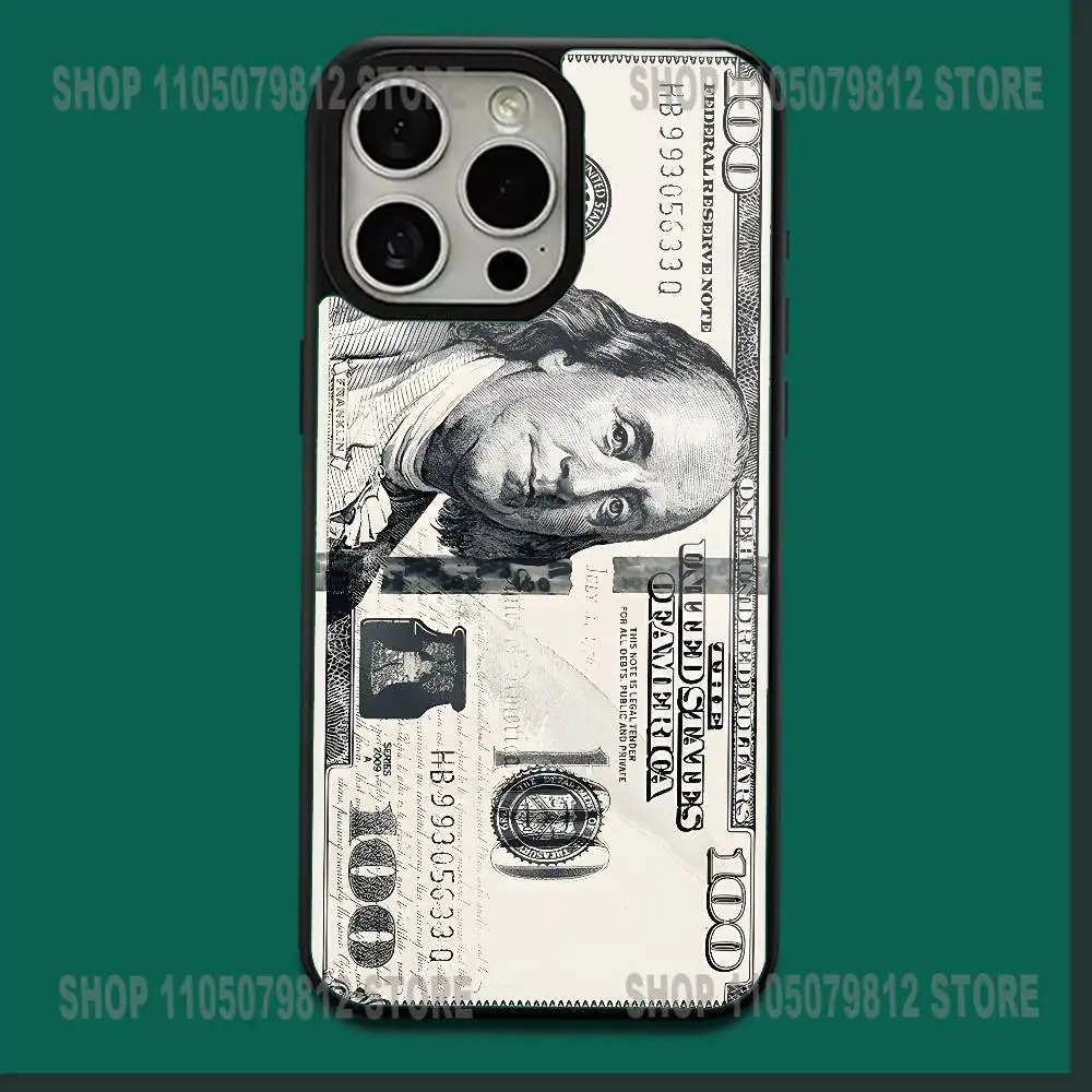 حافظة هاتف بتصميم شعبي بالدولار الأمريكي لهاتف iPhone 16,15,14,13,12,11,Plus,Pro,Max,Mini Soft Magesafe شحن لاسلكي مغناطيسي #3