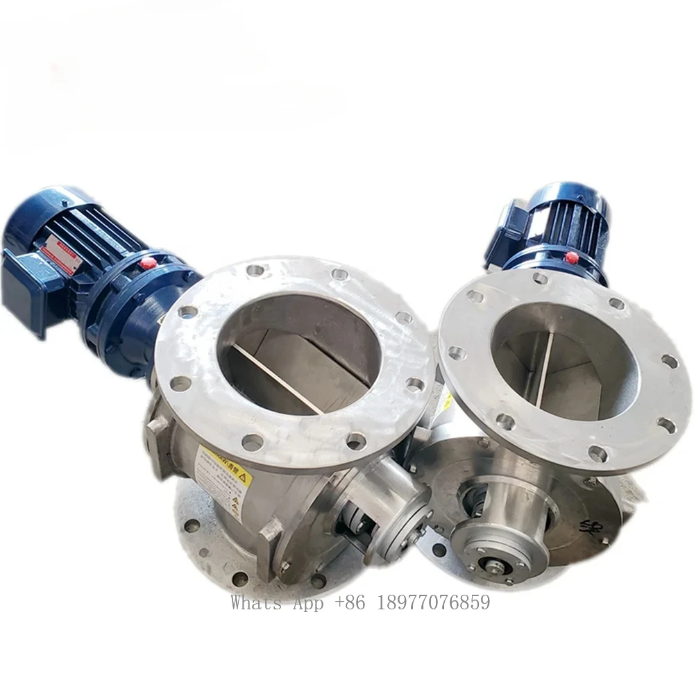 High Quality Airlock Feeder 304 Stainless Steel Discharge Rotary Unloading Valve