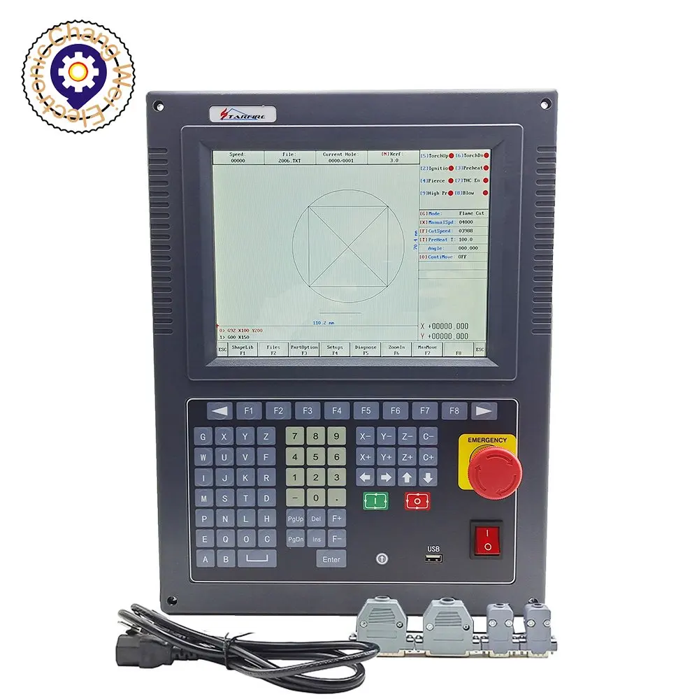 نك آلة قطع نظام التحكم ثك SF-2300SG-N نك 2-محور تحكم لهب البلازما القاطع نظام التحكم في الحركة نك كونترول