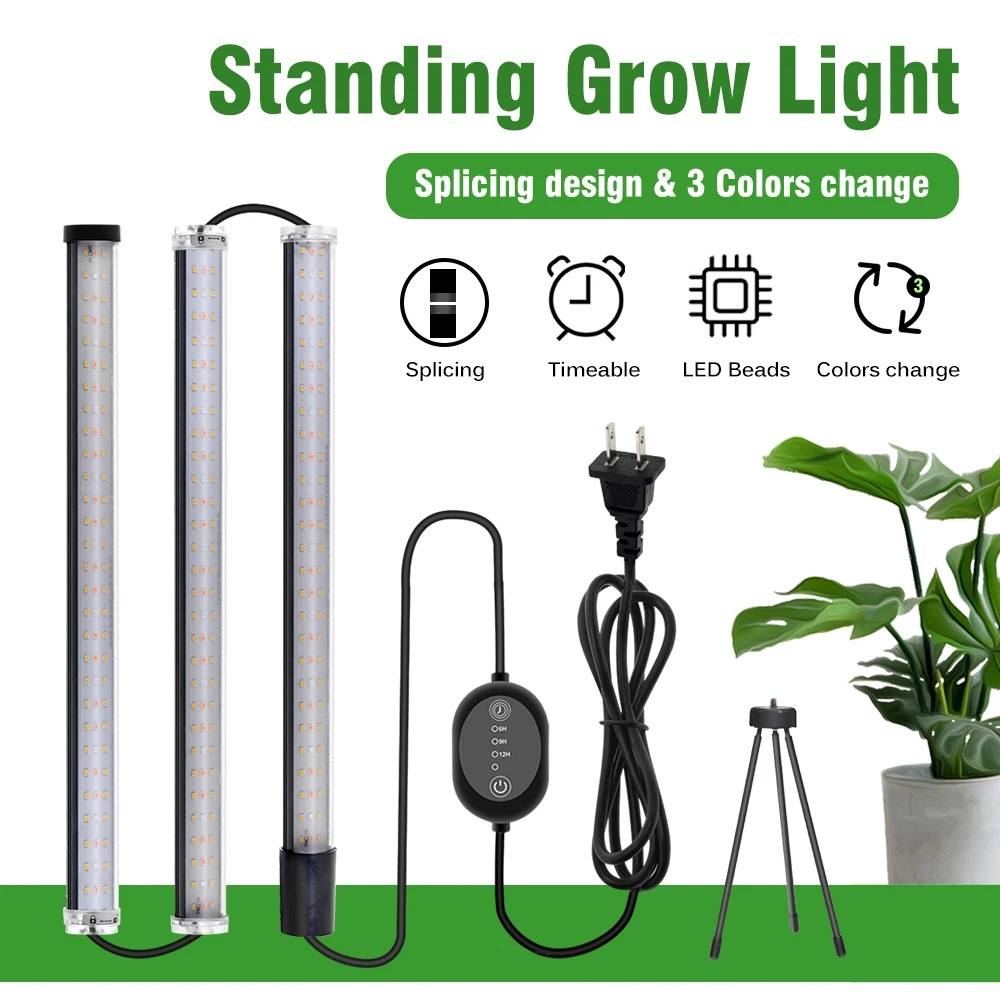 LED Coltiva La Barra Spettro Completo AC110-220V Per Piante Da Serra LED Luce di Crescita Delle Piante Per La Lampada Da Coltivazione Idroponica Piante Veg Fiore