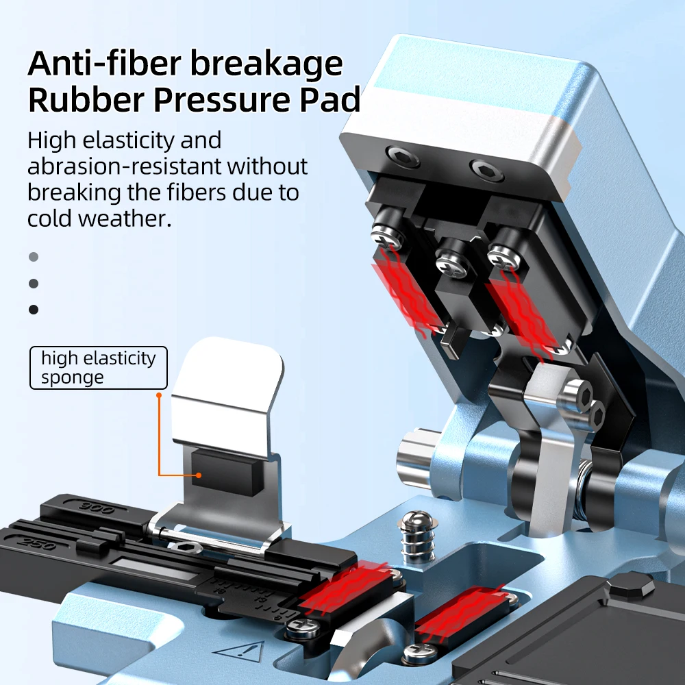 Web tools T-09 one-step fully automatic high precision Fiber Optic Cleaver Optical Fiber Fusion Splicer Cutting Knife