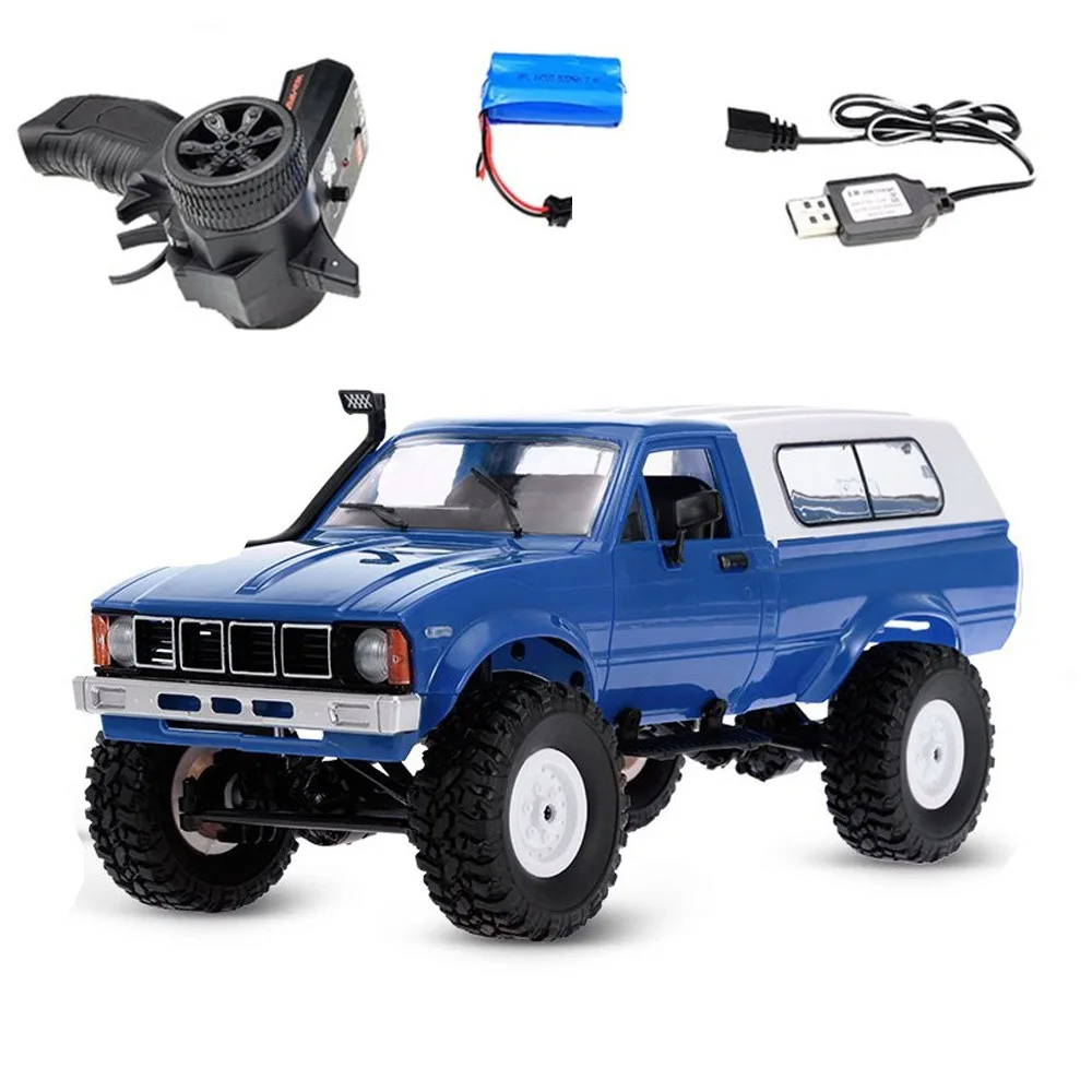 Wpl Cars Rc Car 4wd Radio Control Off-Road Car Rtr Kit Rock Crawler Electric Buggy Moving Machine C54 B24 B16 C24 B36 Assembly