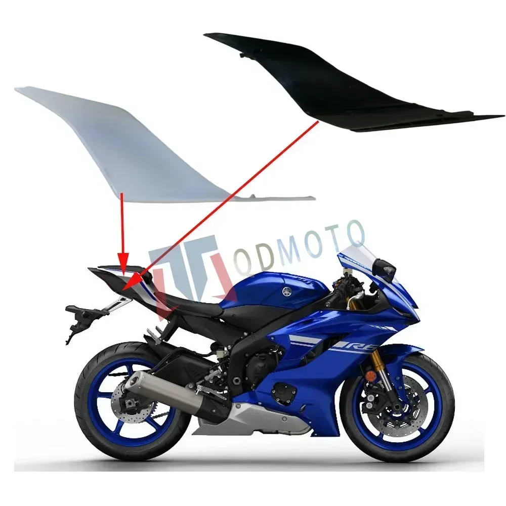 S T For Yamaha YZF-R6 2017 2018 2019 2020 Rear Tail Side Cover ABS Injection Fairing Motorcycle Modification Accessories