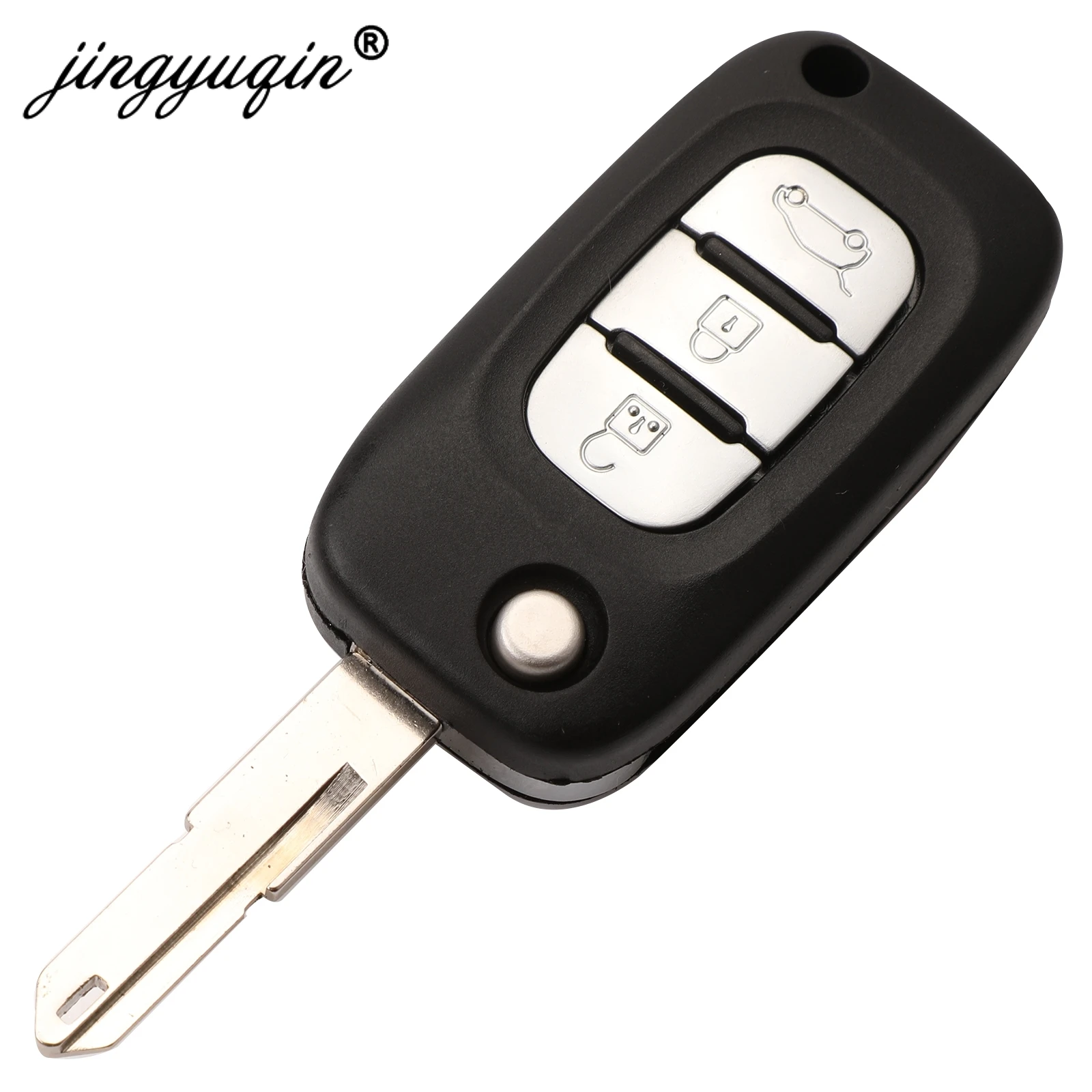 jingyuqin 433MHz ID46 pcf7961 3BTN Car Remote Key for Renault Scenic III Megane III Fluence 2009-2015 Master Kangoo CWTWB1G767