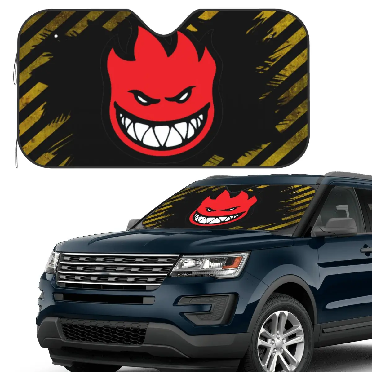 

Spitfire Skate Sunshade Windscreen Car Front Windshield Window Sun Visor Accessories Covers