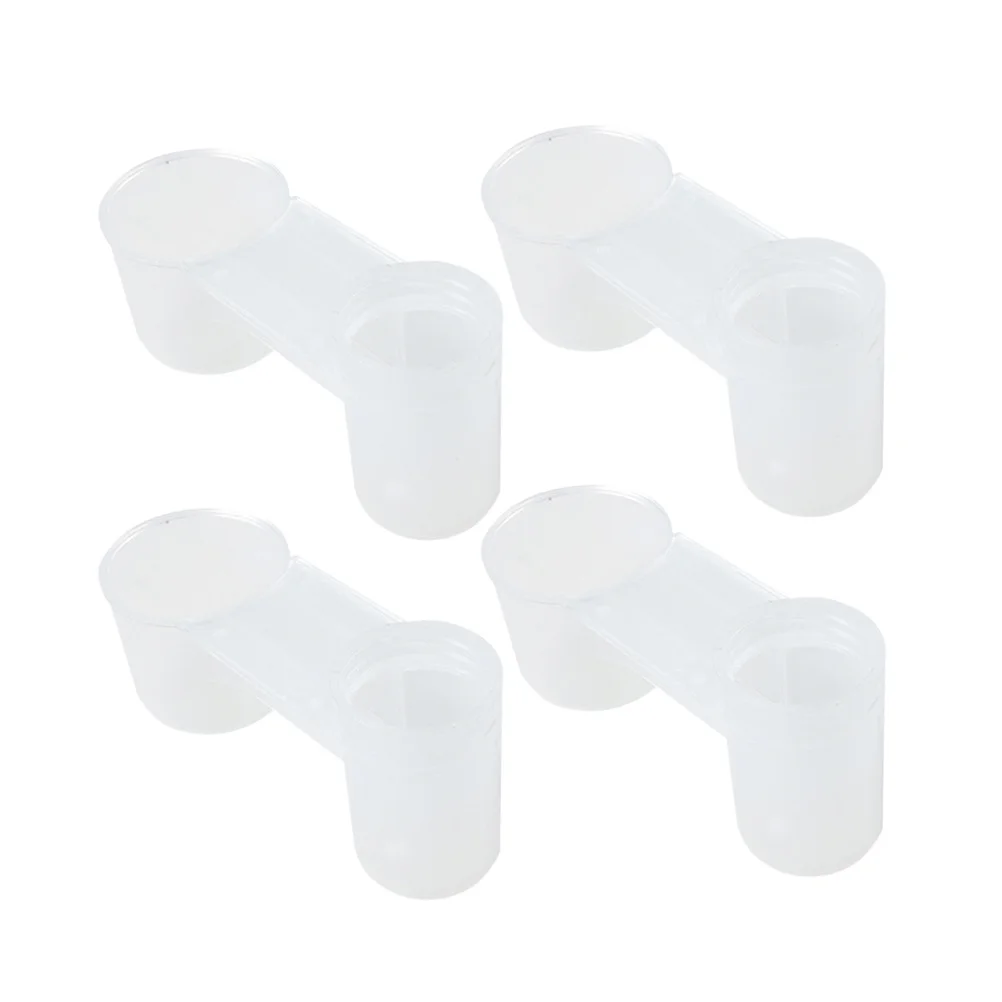 

20pcs Double Port Bird Waterer Pigeon Drinker Auto Drinking Bottle For Parrot Birds Pet Feeding Supplies Zoo Home Use