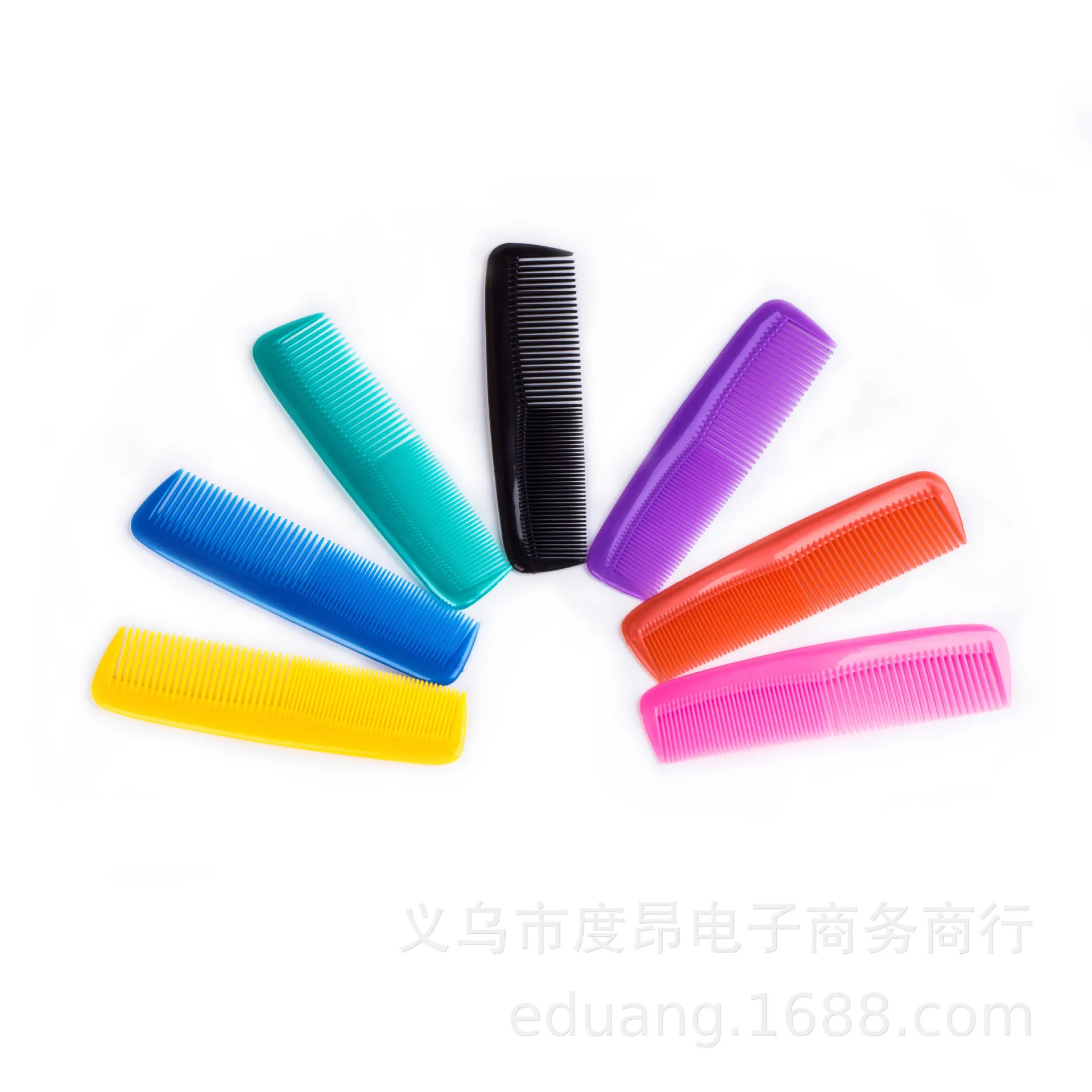 

Удобный размер для путешествий для ухода за собой-6 гребней с тонкими зубцами и широкими зубцами для женщин и девочек