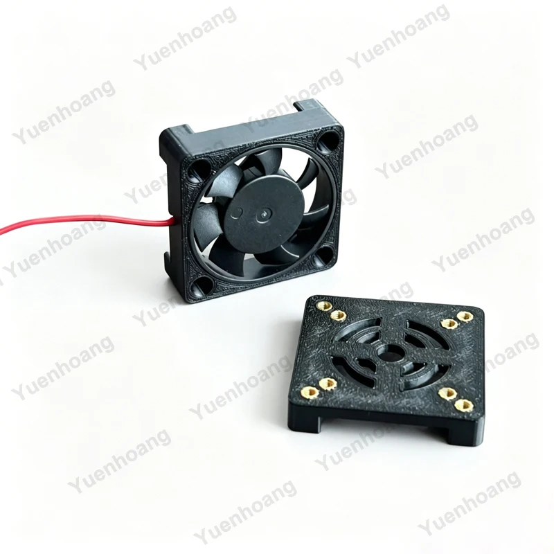 FPV Video Transmission Cooling Fan 20x20mm/25.5x25.5mm Hole Diameter VTX Mounting Base for DJI O4/O4 Pro Air Unit Upgrade Parts