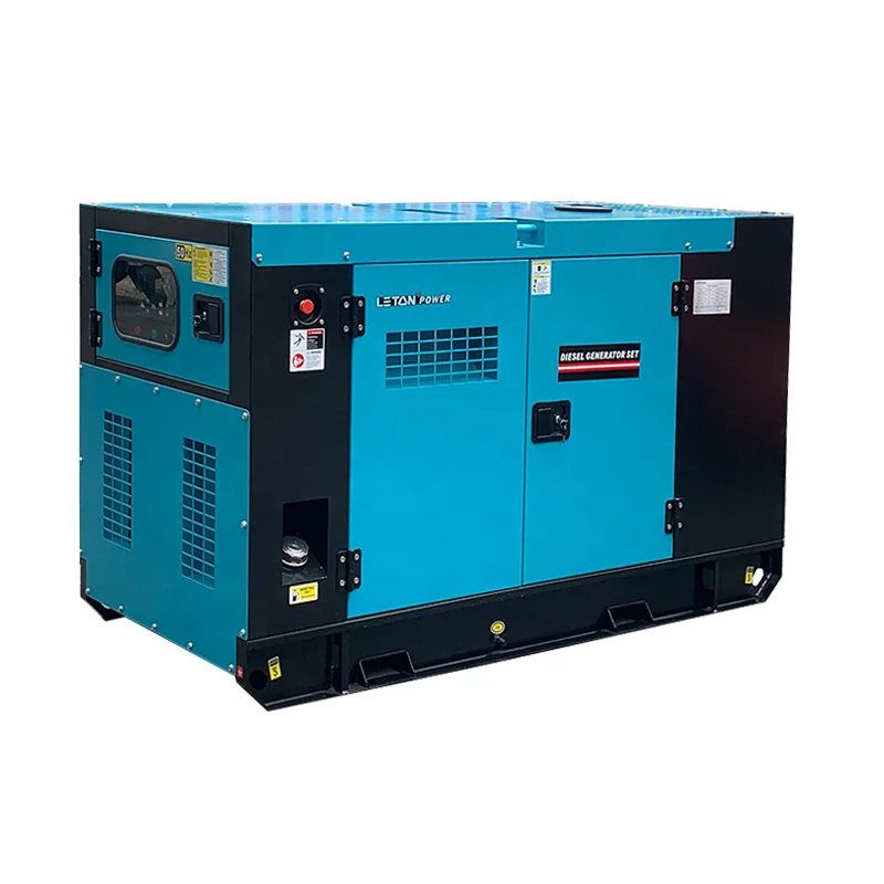 LETON Ricardo 20kw 22kva 25kva 30kva 40kva 50kva zestaw diesel cichy generator 35kw 40kw chłodzony wodą generator cichy