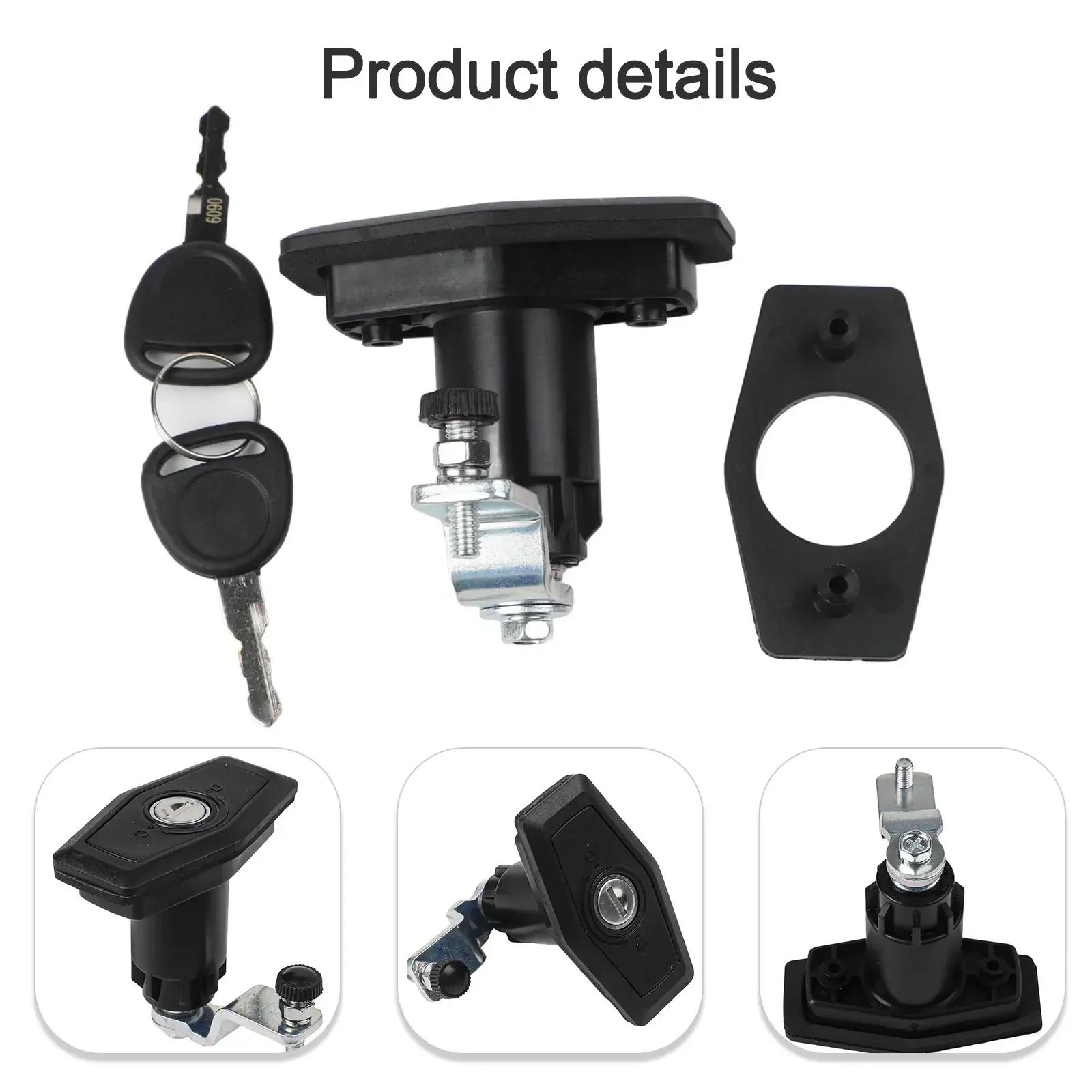 

Дверной замок с 2 ключами, дверной замок для шкафа, каравана, кемпера, дверной замок, запасные части для бытовой техники