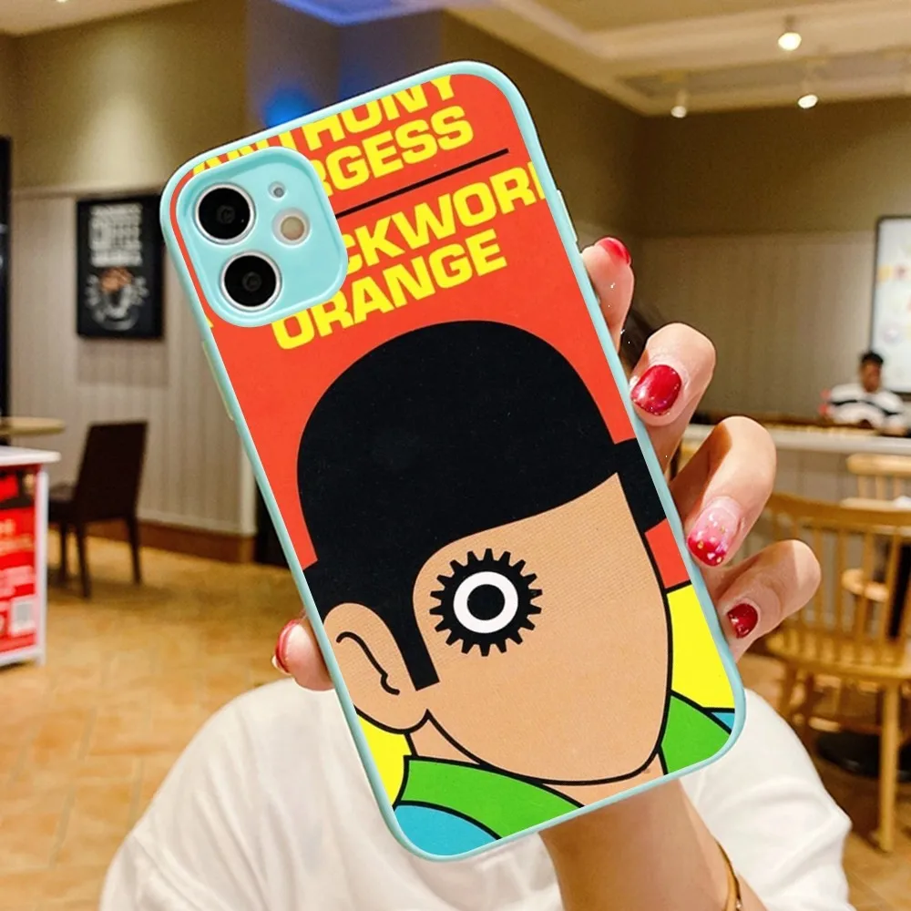 A Clockwork Orange Phone Case For IPhone 14 X XR XS 7 8 Plus 11 12 13 Pro MAX 13mini Matte Shockproof Case