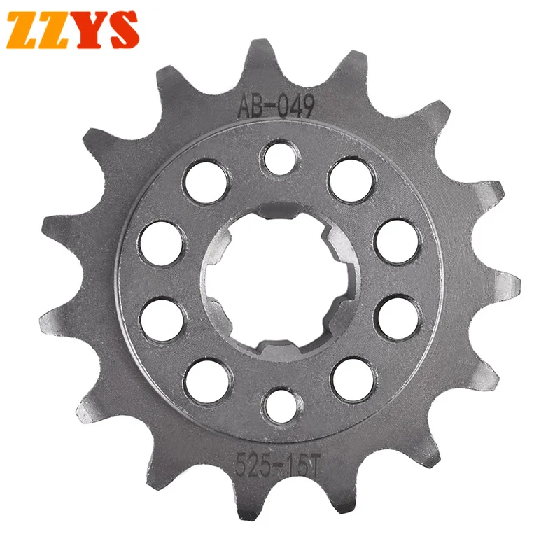 525 15T 15 Tooth Motorcycle Front Sprocket Gear Wheel Cam Pinion For Honda GB400 H3 Japan GB400H GB 400 GB500 GB500T Clubman 500