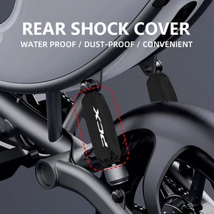 Apt for Honda PCX 125 PCX125 PCX 150 PCX150 Rear fork Protector of the Motorcycle Warm Warning Warning Skin Cover Skin Stretch 10 Main Sales Lighthouse PCX 150 2014 - №6