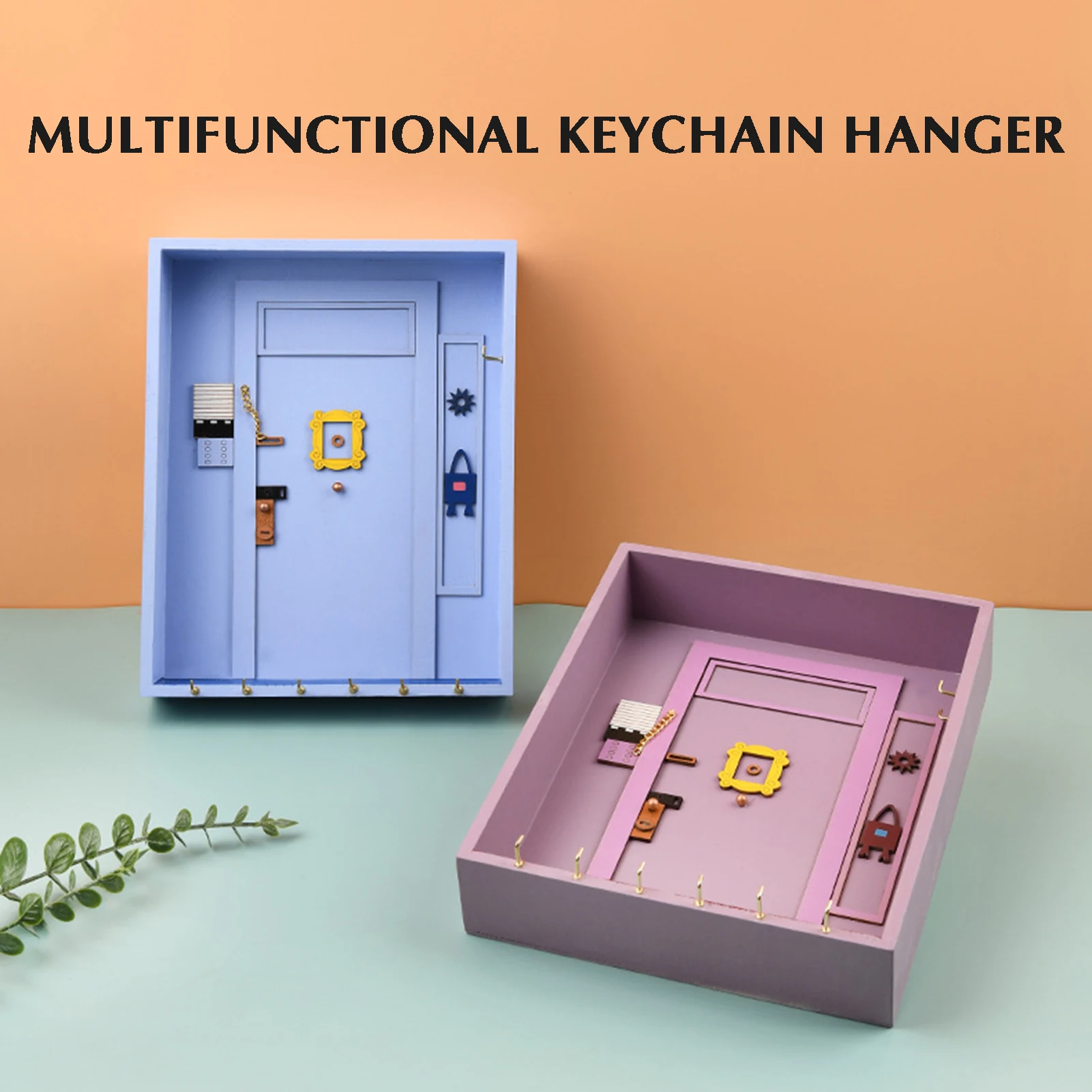 Wall Mounted Handmade Key Hooks  Decorative Organizer for Exclusive Designer Home Decor