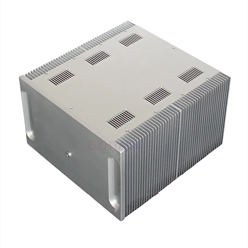 New WA33 luxury pure power amplifier chassis 410*400*250mm (accept opening or customization)