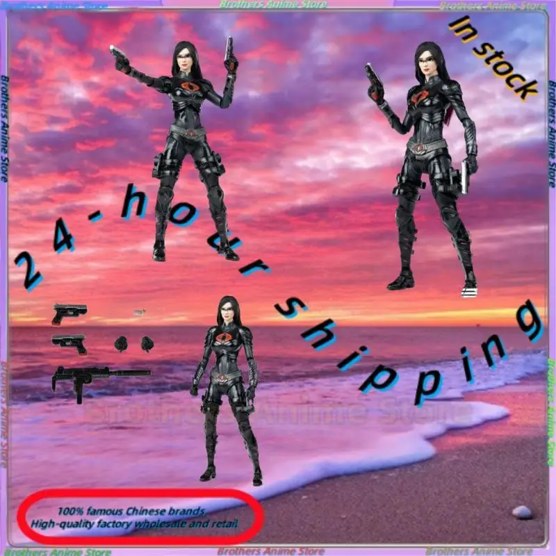 

HIYA 1/18 4inch Action Figure Exquisite Mini Series G.I.Joe Baroness Anime For Gift