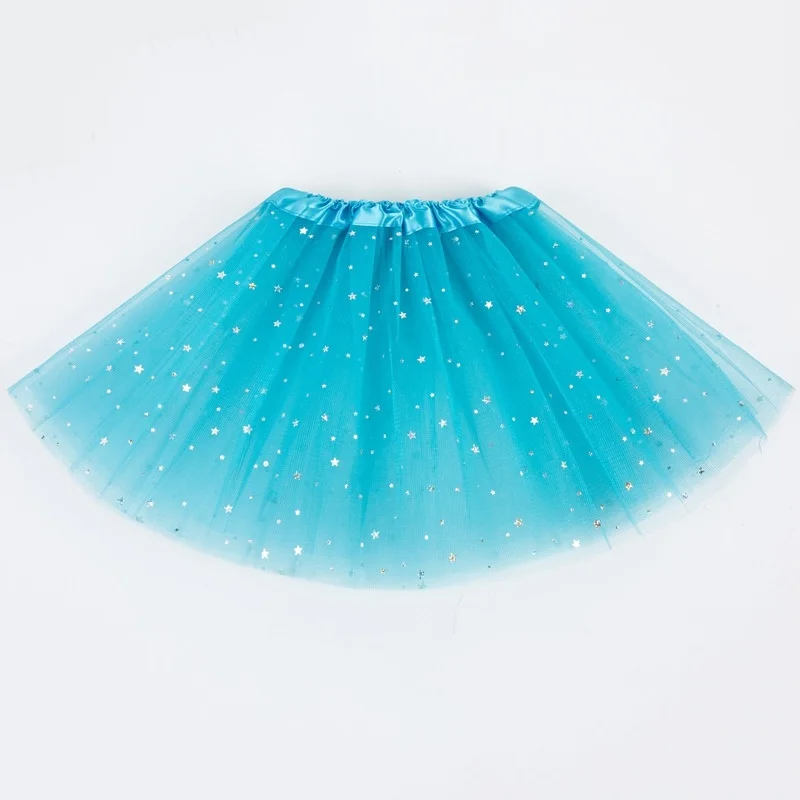 Colorful Kids Skirts Newborn Girl Bloomers Sequins Photography Prop Mesh Skirt 1-7 Years