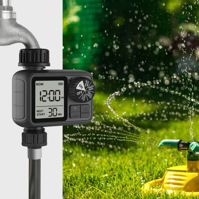 

Single-Out Knob Timing Irrigator Courtyard Intelligent Automatic Watering Device Outdoor Watering Controller Watering Device