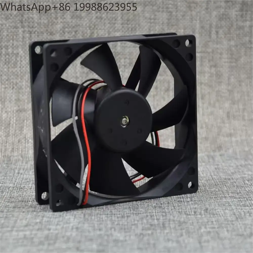 FBA09A24H 92mm Fan 24V, 0.17A, 2900 RPM 56.8 CFM 9025 Dual Ball Bearing Cooling Fan for Server Converters 92x92x25mm