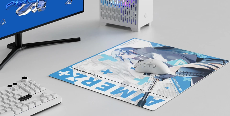 490x430mm Glass Mouse Pad for FPS Gaming