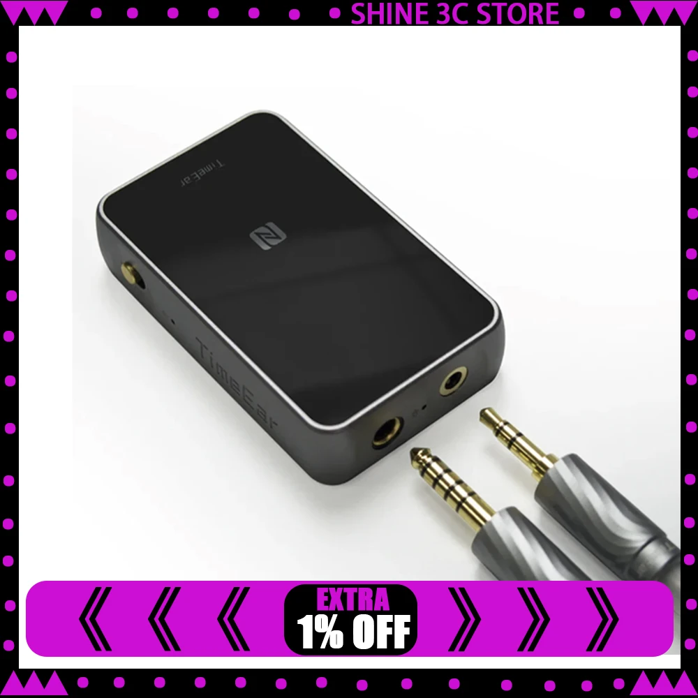 TimeEar BTE-8 Bluetooth HIFI Headphone Amplifier Mini DAC AMPDual CS43131 Headphone Power Amplifier Portable Customize For Music