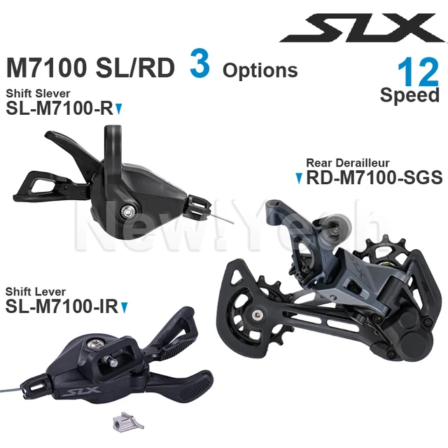 SHIMANO SLX M7100 Shifter SL-M7100-R SL-M7100-IR Przerzutka tylna RD-M7100-SGS 1x12-biegowa Oryginalne części