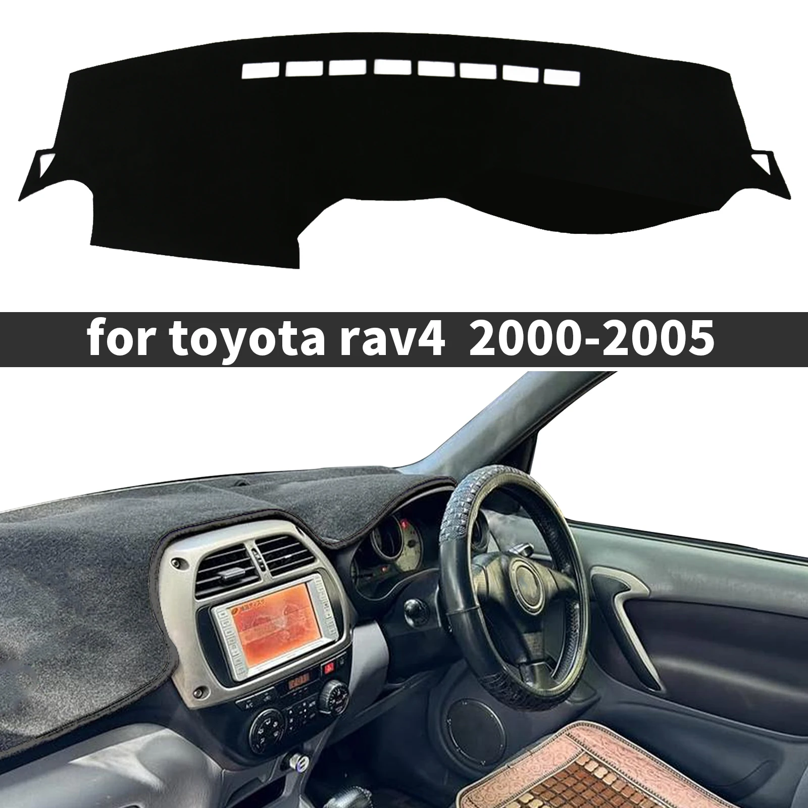 fit for toyota rav4 xa20 2000 2001 2002-2005 Car Accessories Dashmat Dashboard Cover Pad Protective Carpet DashMat Sunshade