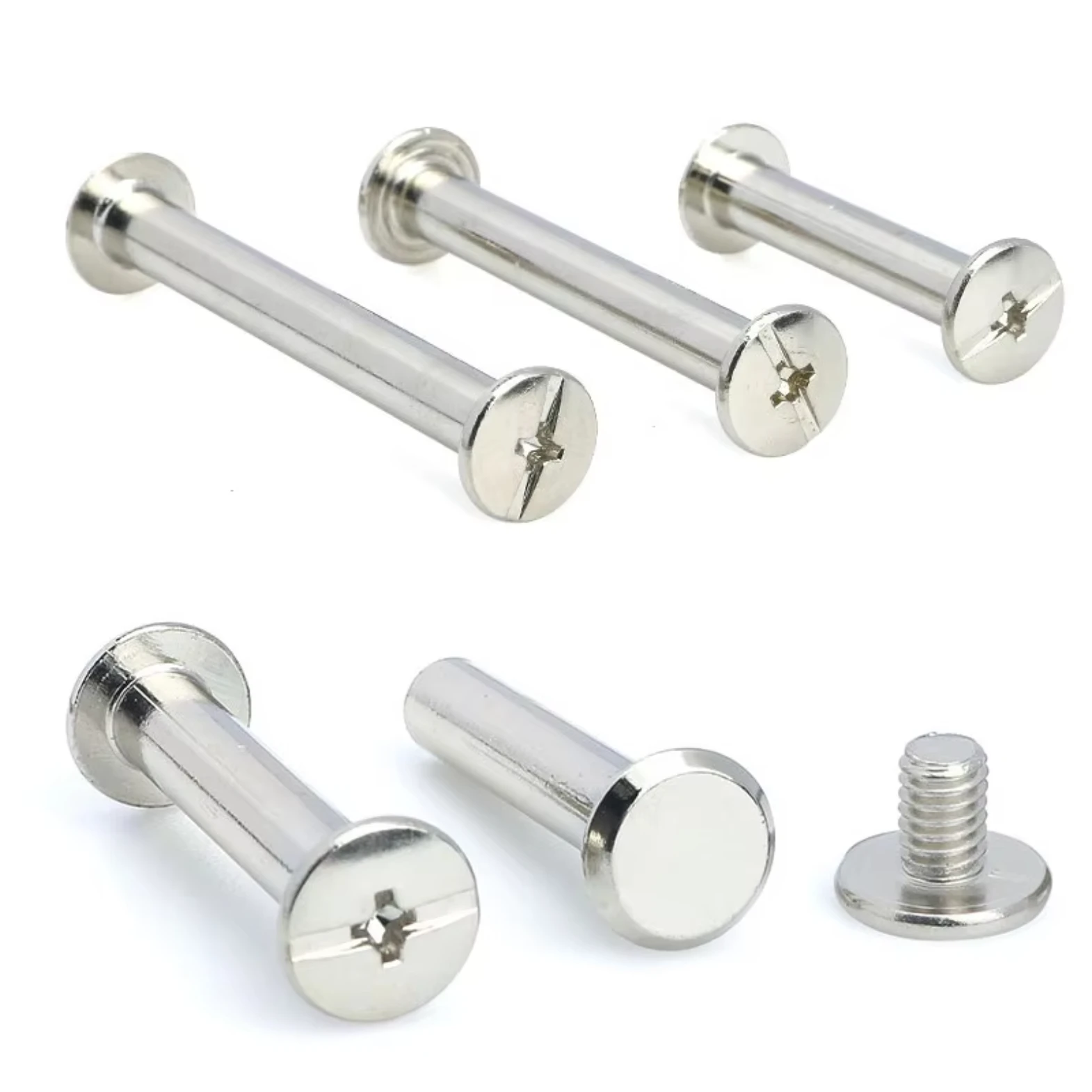 M3 M4 M5 M6 M8M304 stainless steel nails, rivets, photo album screws, docking, locking, tightening, ledger screws