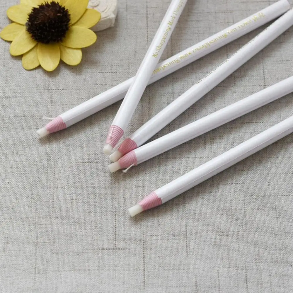 White Color Marking DIY Craft High Temperature Invisible Tailor\'s Chalk Sewing Accessories Sewing Mark Pencil Erasable Pen