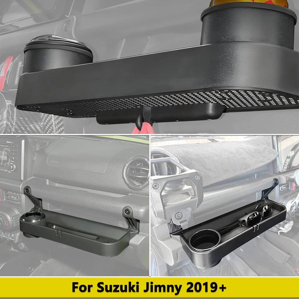 

Передняя пассажирская ручка, расширительный лоток для хранения, держатель для чашки для Suzuki Jimny 2019-2024, органайзер для хранения, аксессуары для интерьера