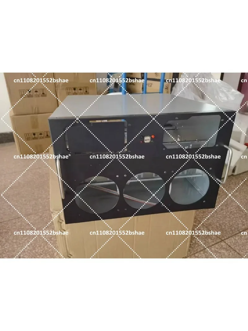 6 Slot 8 Card Chassis 6U Server Case Dual Power ATX Motherboard Platform