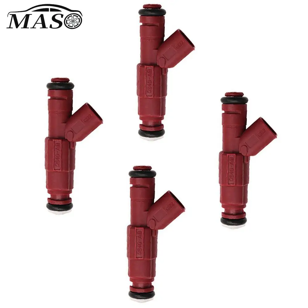 4pcs Fuel Injector 0280156161 for Ford Focus 2.3L I4 California Emission Standards 2003-2007